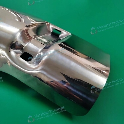 نمونه اولیه سنگ شکن سنگ SUS304 برش شوت شوت برای موتورسیکلت
