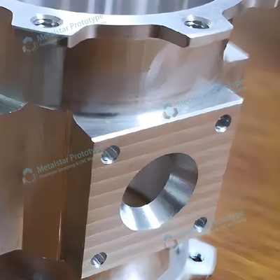 قطعات ماشینکاری CNC آلومینیومی استفاده شده برای دستگاه های نمونه سازی سریع